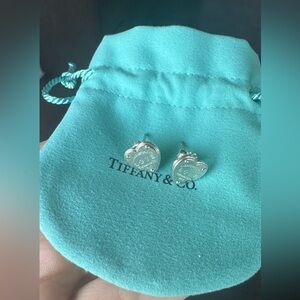 COPY - Tiffany & Co. Silver Heart Earrings